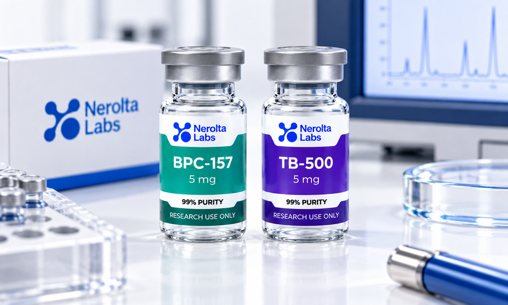 Nerolta Research Library image for bpc157 vs tb500 research showing peptide-related product or documentation.