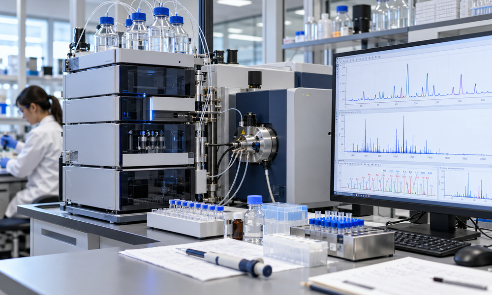 Nerolta research illustration for cjc1295 vs ipamorelin research — proteomics action.