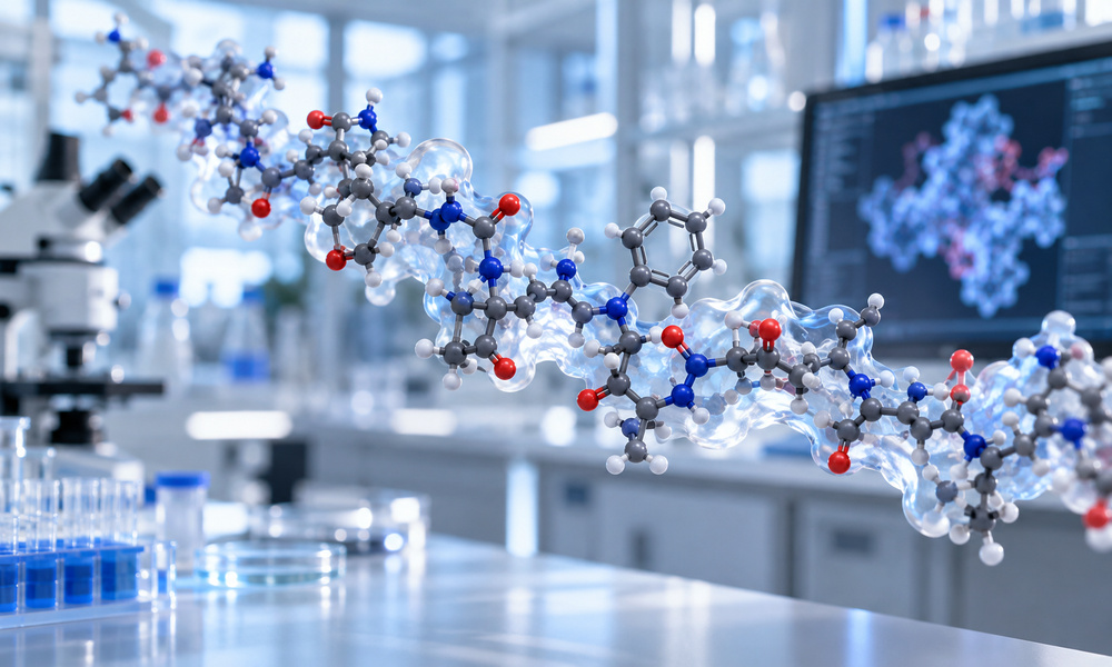 Nerolta research illustration for what is epithalon epitalon research — molecule lab.