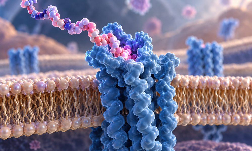 What is glp-1 — scientific article illustration of membrane binding